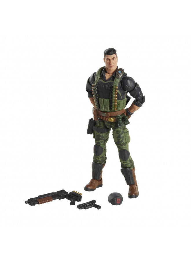G. I. Joe G.I. Joe Classified Series Flint Action Figure 26 Collectible Premium Toy with Multiple Accessories 6-Inch Scale with Custom Package Art - Image 1