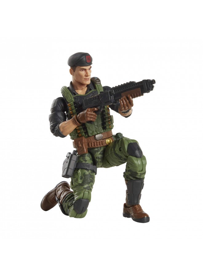 G. I. Joe G.I. Joe Classified Series Flint Action Figure 26 Collectible Premium Toy with Multiple Accessories 6-Inch Scale with Custom Package Art - Image 3