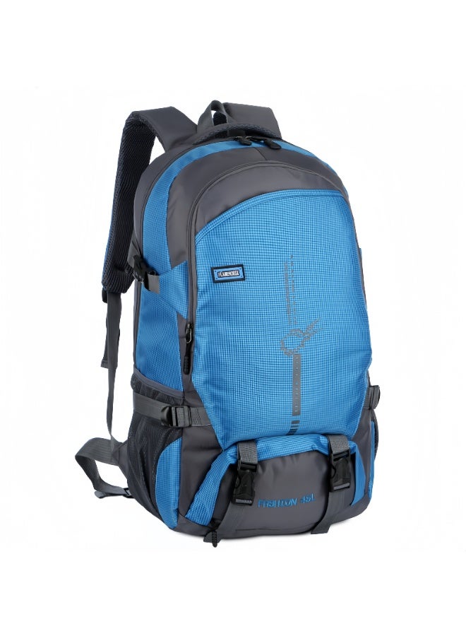 فليم هورس حقيبة ظهر خارجية مطورة لتسلق الجبال بسعة 45 لترًا مقاومة للماء للرجال والنساء حقيبة ظهر سفر كبيرة السعة - Image 1