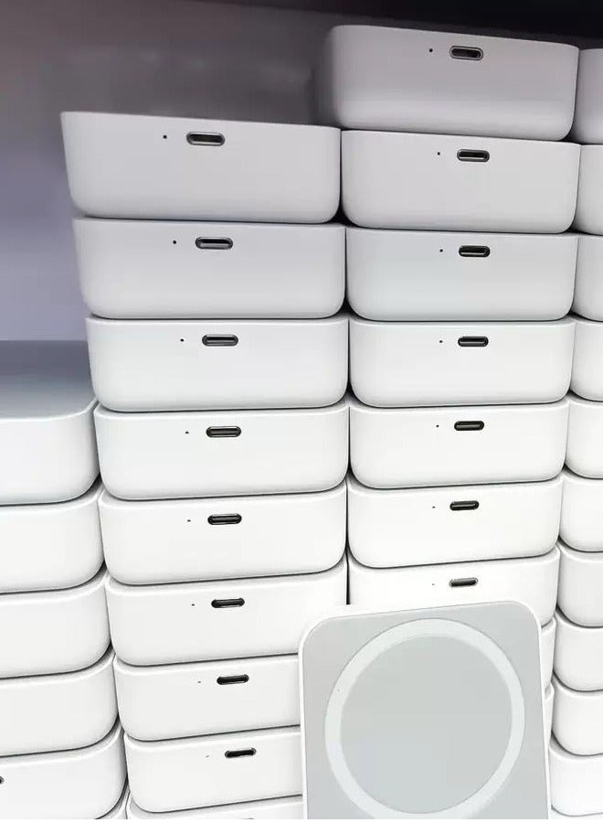 10000 mAh Power Bank, Battery Pack For iPhone 15 Pro Max/iPhone 15/15 Plus/14/13/12 Series White - Image 2