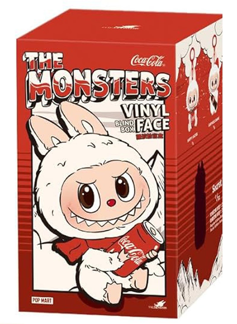 بوب مارت سلسلة الوحوش وكوكا كولا – صندوق مغلق بوجه فينيل. تماثيل/دمى قطيفة عشوائية للجمع. مثالية لتزيين المنزل وكهدية للأطفال في الأعياد/عيد الميلاد/العيد. إصدار الصندوق الفردي. - Image 1