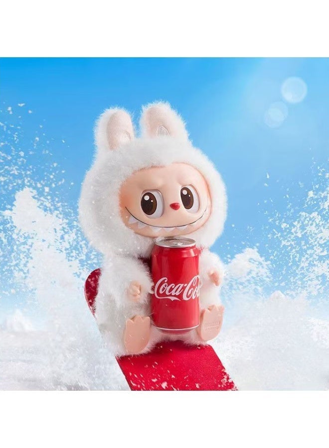 بوب مارت سلسلة الوحوش وكوكا كولا – صندوق مغلق بوجه فينيل. تماثيل/دمى قطيفة عشوائية للجمع. مثالية لتزيين المنزل وكهدية للأطفال في الأعياد/عيد الميلاد/العيد. إصدار الصندوق الفردي. - Image 5