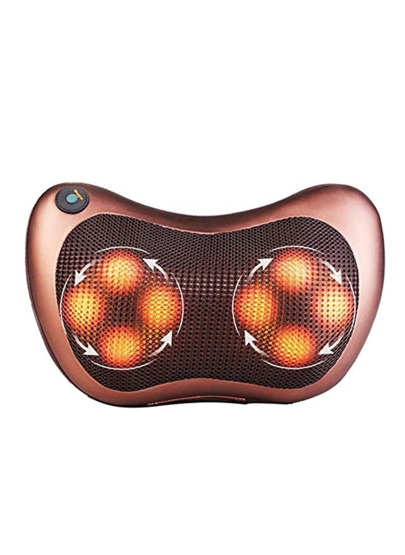 ELTRAZONE ELTRAZONE Neck Massage Pillow And Shoulders - Abdomen, Legs & Back Massager Relaxation By 8 Head With Magnet Vibrator Electric Heating Kneading Therapy  - Image 1