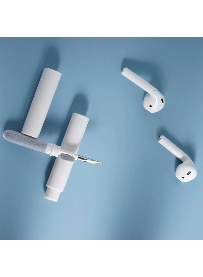 Hot Bluetooth Headset Cleaning Pen Multifunctional Cleaning Brush Headset Cleaner Bluetooth Headset Cross Cleaning Brush-Color:First Generation Pearl Bag White  - Image 4
