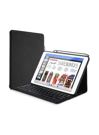 ProCase Keyboard Case for iPad 9.7 (Old Model) 6th 2018/ 5th 2017 with Pencil Holder, Slim Lightweight Folio Stand Protective Case with Wireless Keyboard for iPad 6 iPad 5–Black - pzsku/Z976EF2E7C5D89F14B0B0Z/45/_/1655131565/74a02257-87b1-436f-b440-7565ae6cb15f