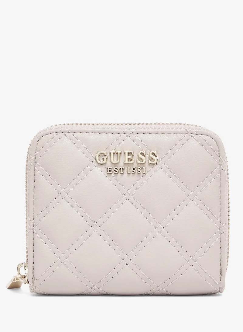 GUESS Giully Small Zip Around Bi-Fold Wallet