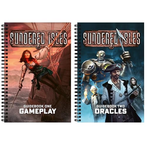 Modiphius Entertainment Ironsworn Starforged Sundered Isles Guidebooks Bundle 2 Expansion Wirebound RPG Books Rules Tables Nautical Themed - Image 1