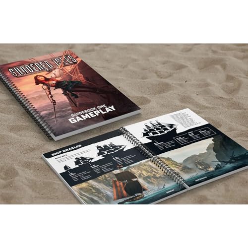Modiphius Entertainment Ironsworn Starforged Sundered Isles Guidebooks Bundle 2 Expansion Wirebound RPG Books Rules Tables Nautical Themed - Image 5