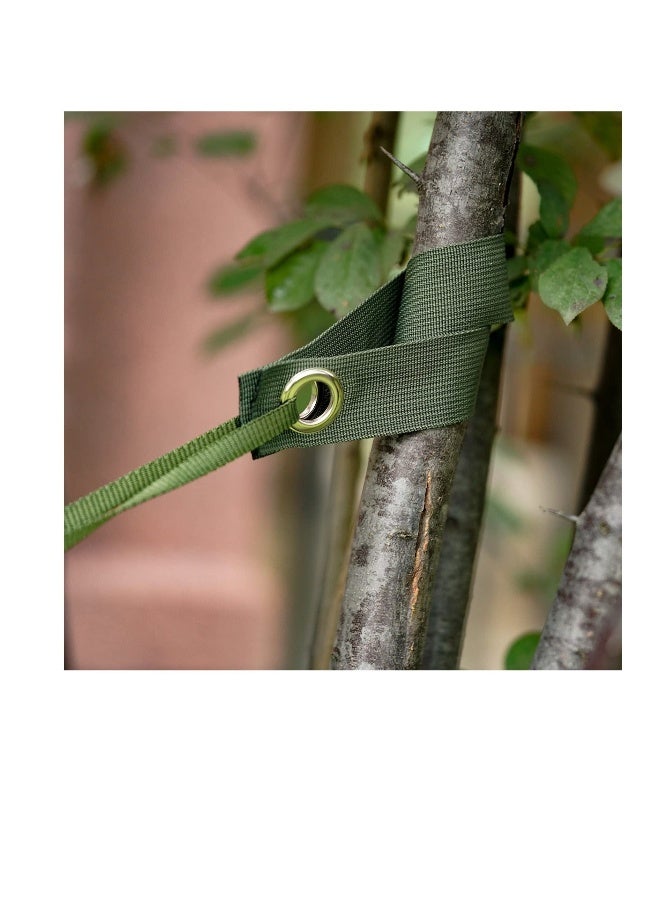 Generic 12 Pack Windproof Tree Shaping Belt, Tree Support Strapfor Staking, Guying, Plant Support (Green) - Image 5