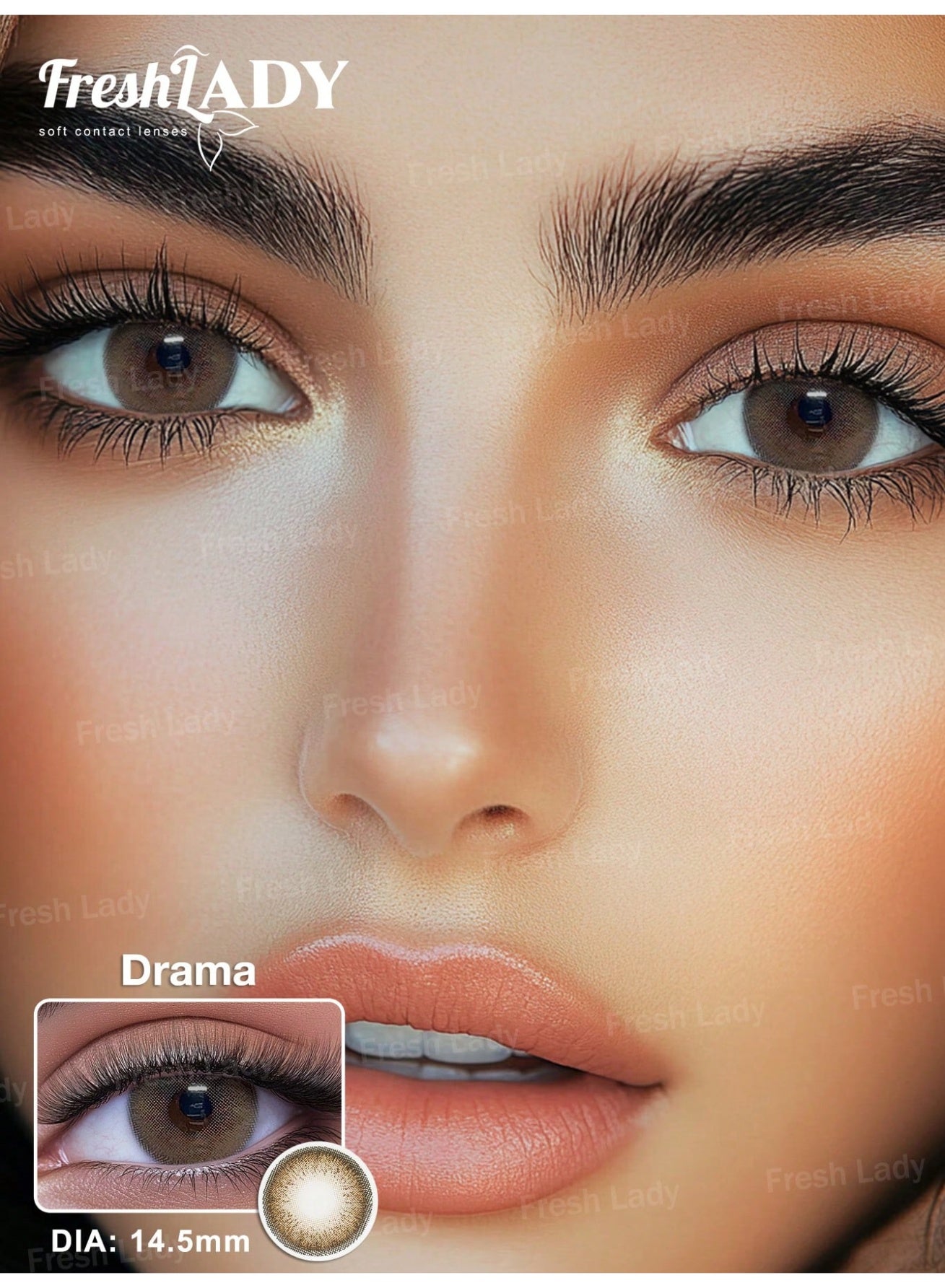 Soft contact lenses for the eye - Drama
