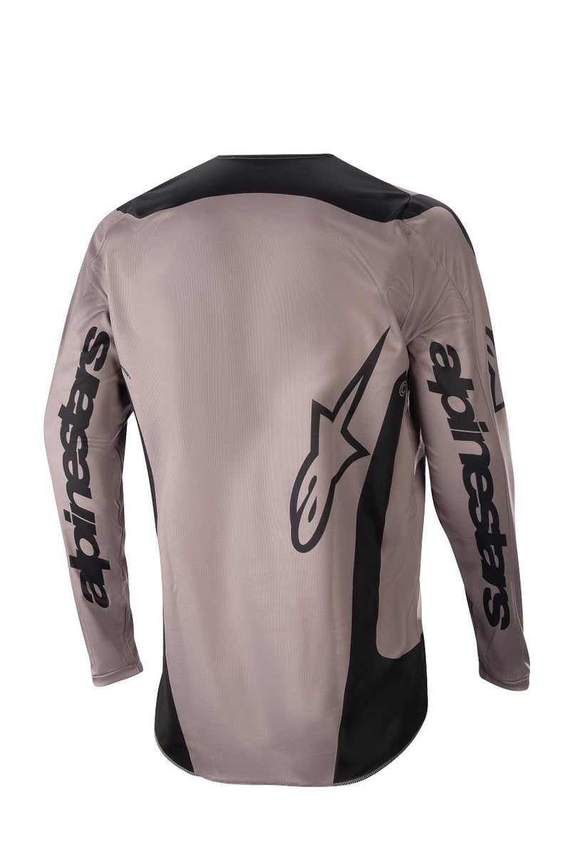 Alpinestars Alpinestars Fluid Lurv Mud/Black Men's Motocross Jersey, Mud/Black, L - Image 2