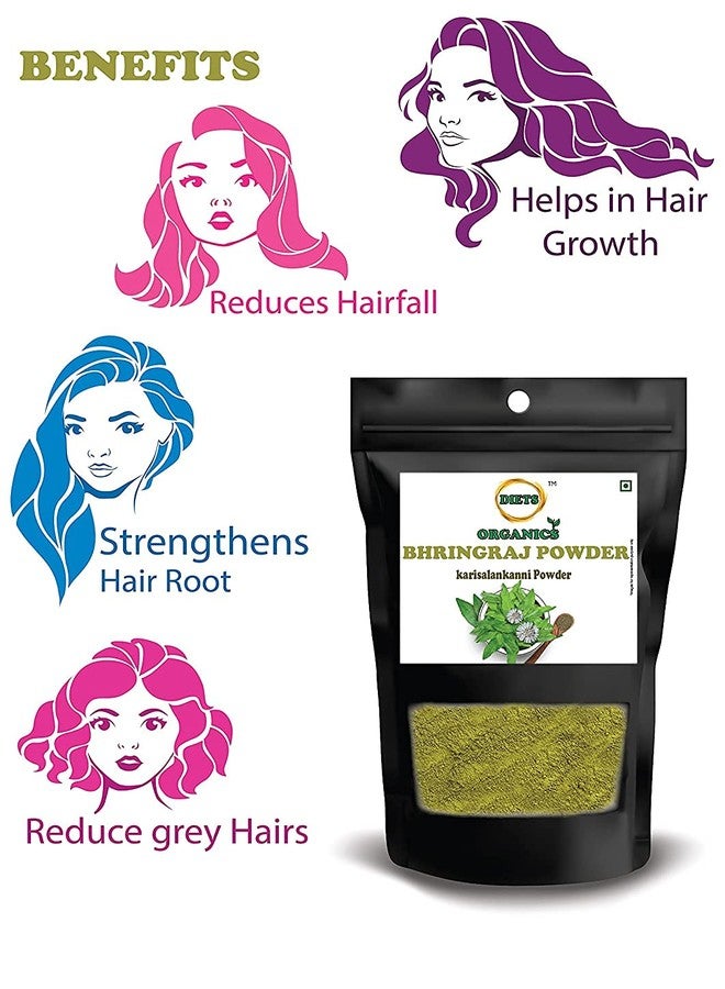 DIETS ORGANICS Bhringraj Powder For Hair Growth-100GMS - Image 3