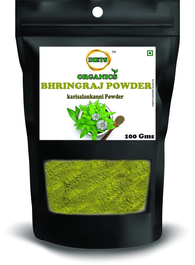 DIETS ORGANICS Bhringraj Powder For Hair Growth-100GMS - Image 1