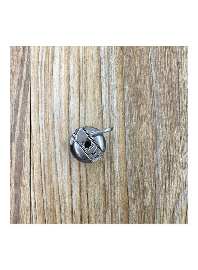 NIBEMINENT Metal Sewing Machine Bobbin Case Silver One Size - Image 5