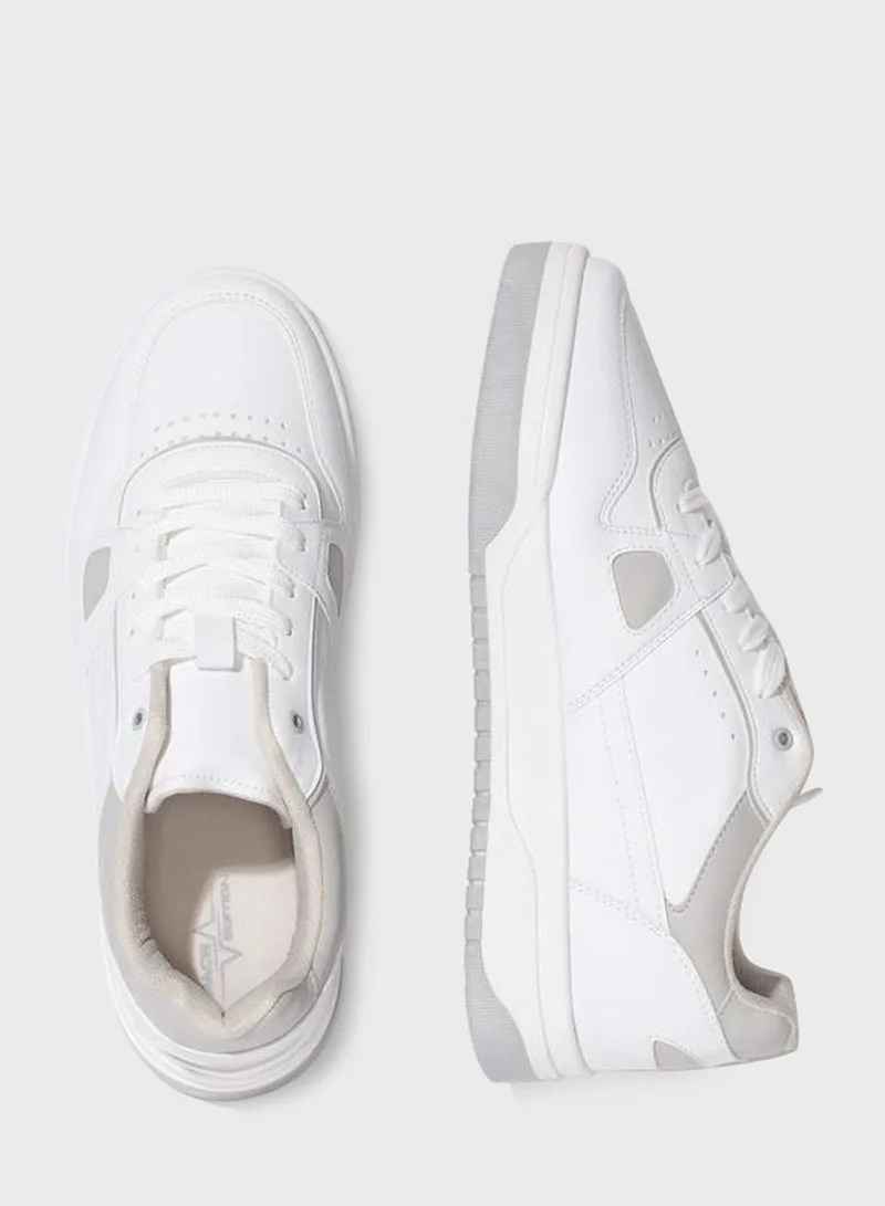 DeFacto Man Faux Leather High Sole Sport Shoes