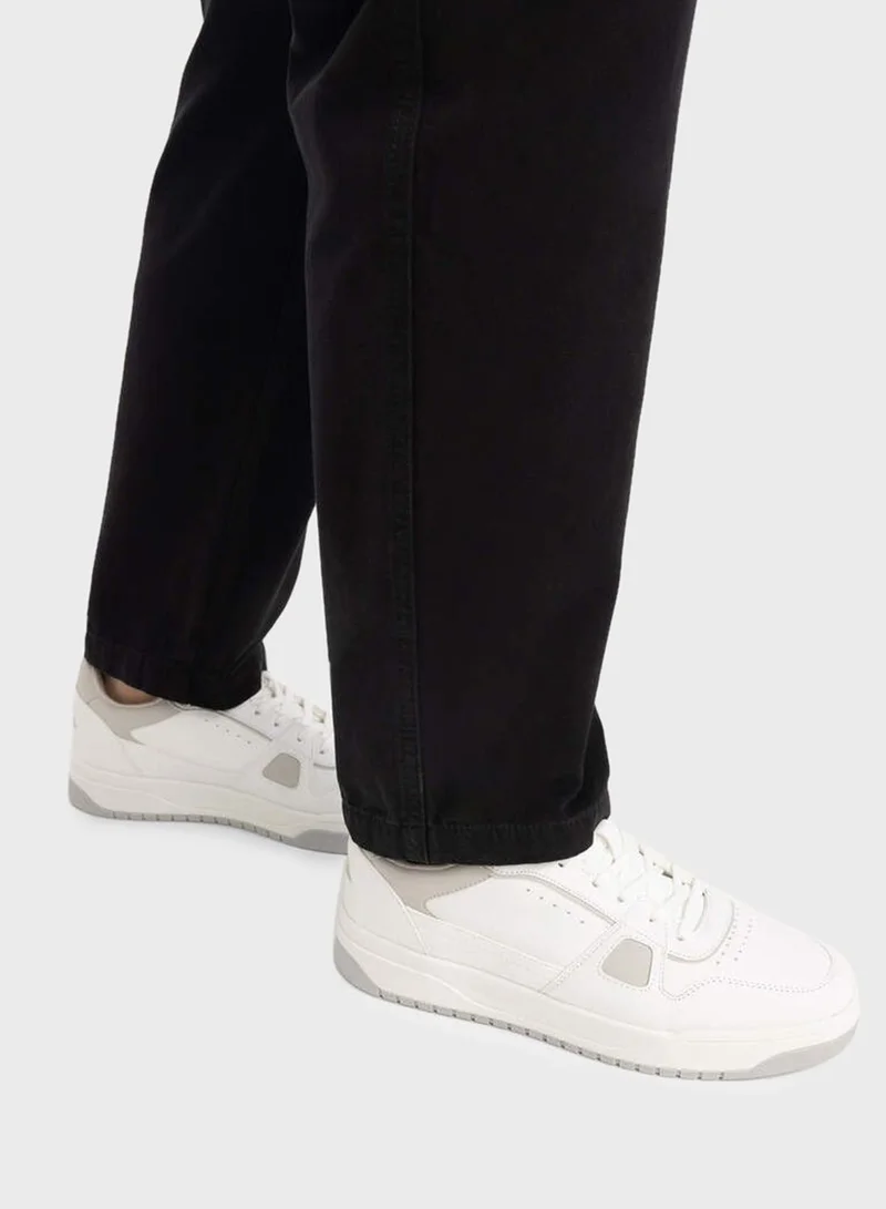DeFacto Man Faux Leather High Sole Sport Shoes