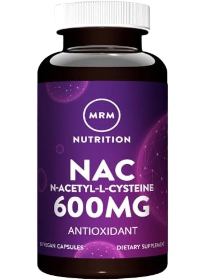 Nac N Acetyl L Cysteine Nutrition Imported 60 Capsules
