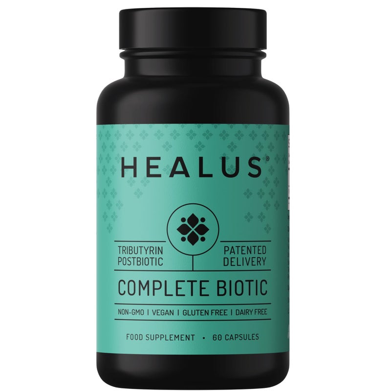 Healus Complete Biotic Postbiotic Tributyrin Supplement Postbiotics for Gut Health Butyrate Gut Health Supplement