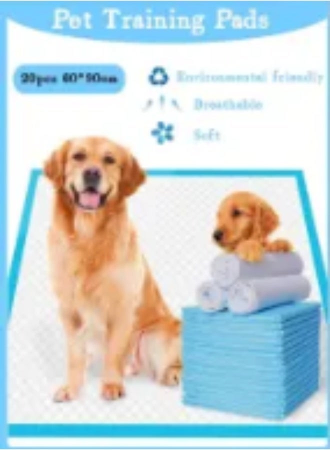MS MIN Super Absorbent Leak-Proof Pet Training Pads, Disposable Puppy Pee Pads with Floor Protection, Multi-Size Options (33×45cm 100pcs / 60×90cm 20pcs) - Image 2