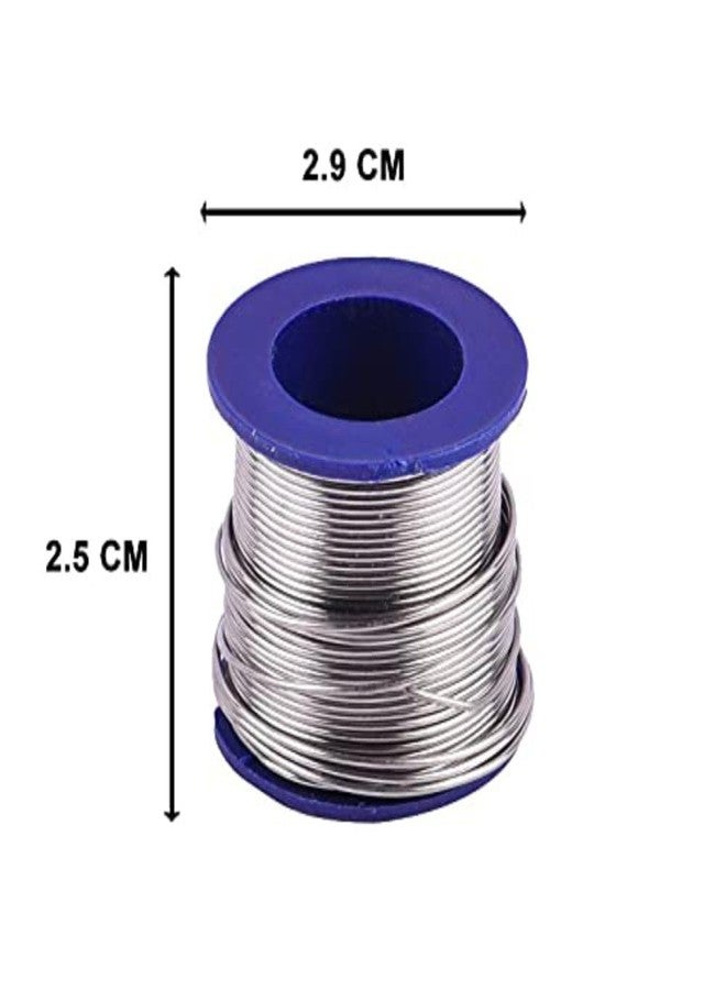 Gilhot® Two Rolls of Rosin Core Solder Wire 50gm With Welfix Flux Soldering Paste 20gm Combo Pack New - Image 2