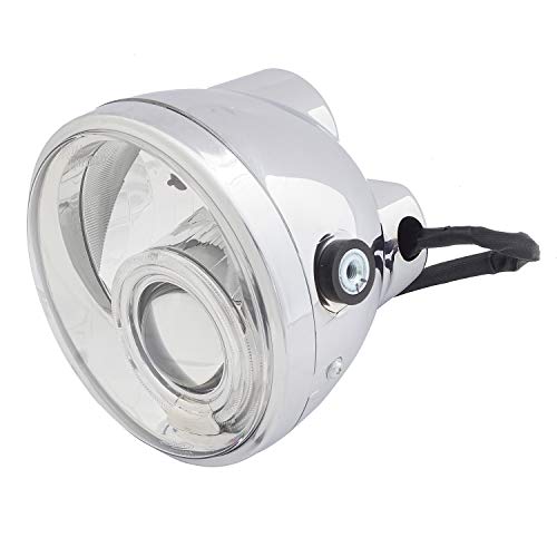 UNO Minda RE-142-HLA-WB Head Light with Bulb for Royal Enfield Thunderbird - Image 2