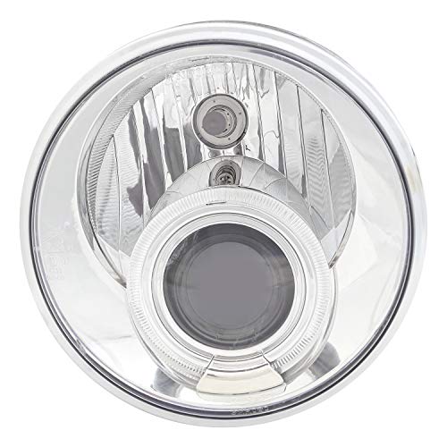 UNO Minda RE-142-HLA-WB Head Light with Bulb for Royal Enfield Thunderbird - Image 1