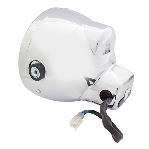 UNO Minda RE-142-HLA-WB Head Light with Bulb for Royal Enfield Thunderbird - Image 3