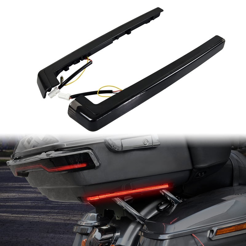 VEISUTOR Smoke Lens Tour Pack Accent Side Marker LED Light Kit wTurn Signal Light for Harley Davidson Touring Road Glide Street Glide Electra Glide Ultra Limited Tri Glide CVO 20062024 Accessories