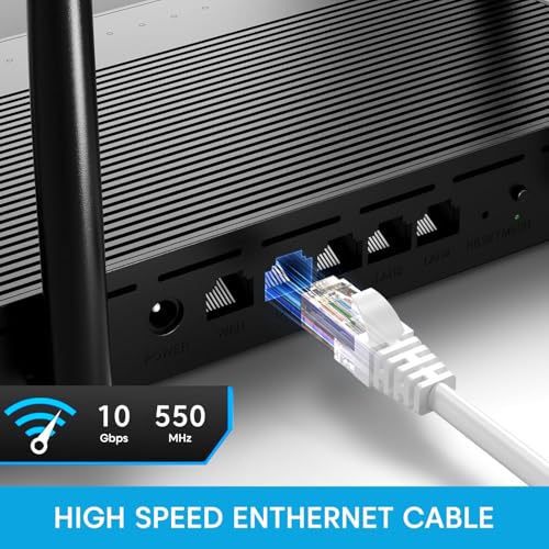Sounce Cat6 Ethernet Cable 100 Meter – High Speed 550MHz / 10Gbps LAN Network Cable with RJ45 Metal Shielded Connectors | Heavy-Duty Internet Patch Cord for Router, Modem, Gaming, CCTV - Image 4