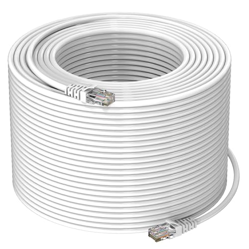 Sounce Cat6 Ethernet Cable 100 Meter – High Speed 550MHz / 10Gbps LAN Network Cable with RJ45 Metal Shielded Connectors | Heavy-Duty Internet Patch Cord for Router, Modem, Gaming, CCTV - Image 1
