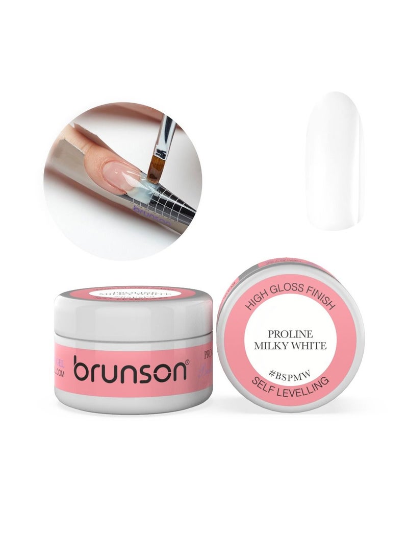 brunson Nail Self Levelling Sculpting Gel Nail extension Camouflage UV LED Sculpting Nail System Gel Manicure Sculpting Gel UV/LED Sculpting gel nail builder gel 30ml - Image 2