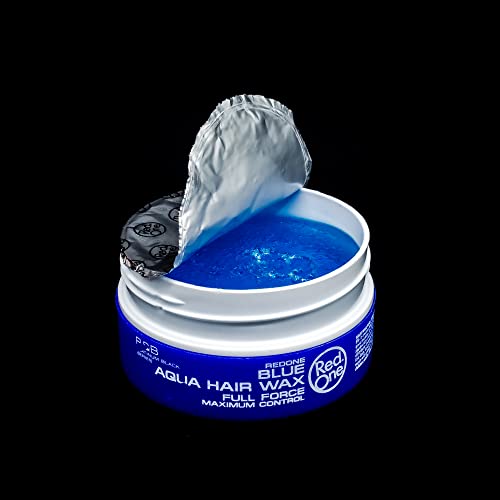 RedOne Aqua Hair Wax, Blue - Image 5
