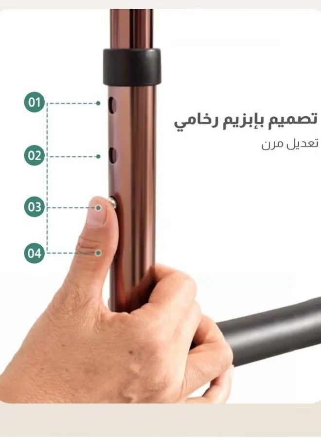 XiuWoo Multi-Functional Armrest Stand Assist for Elderly and Disabled Stand Assist For Elderly Chair stand Lift Adults Walking Assistance Portable, black - Image 2