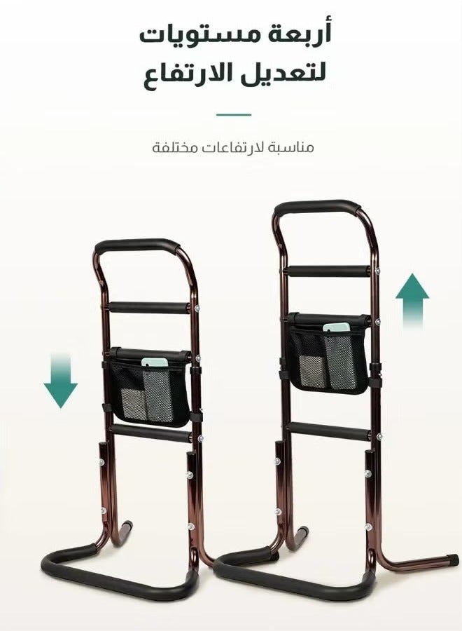 XiuWoo Multi-Functional Armrest Stand Assist for Elderly and Disabled Stand Assist For Elderly Chair stand Lift Adults Walking Assistance Portable, black - Image 3