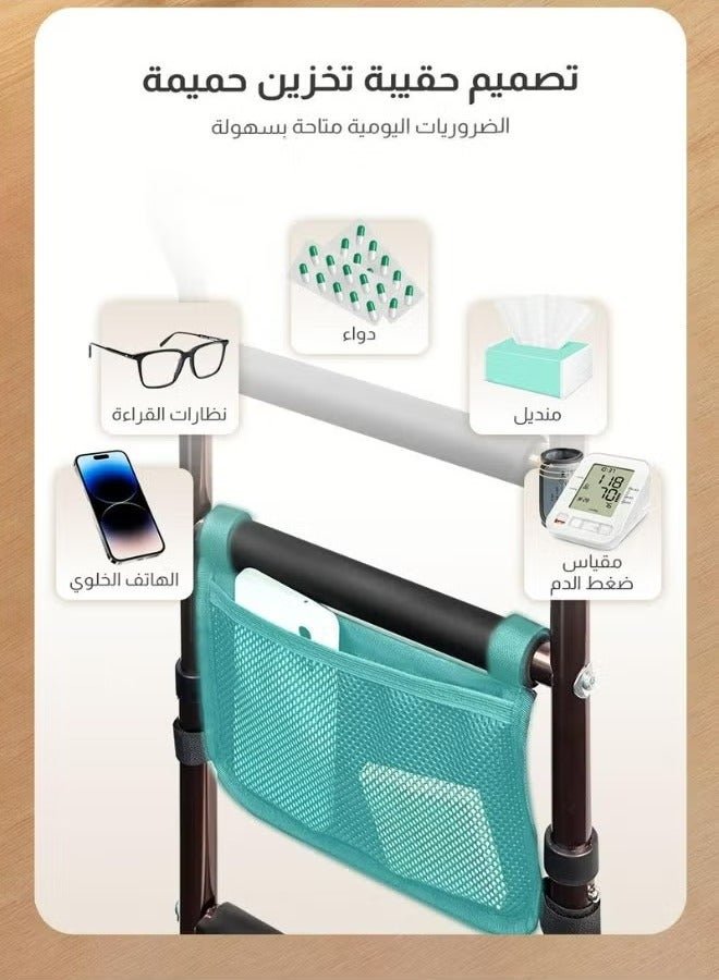 XiuWoo Multi-Functional Armrest Stand Assist for Elderly and Disabled Stand Assist For Elderly Chair stand Lift Adults Walking Assistance Portable, black - Image 4