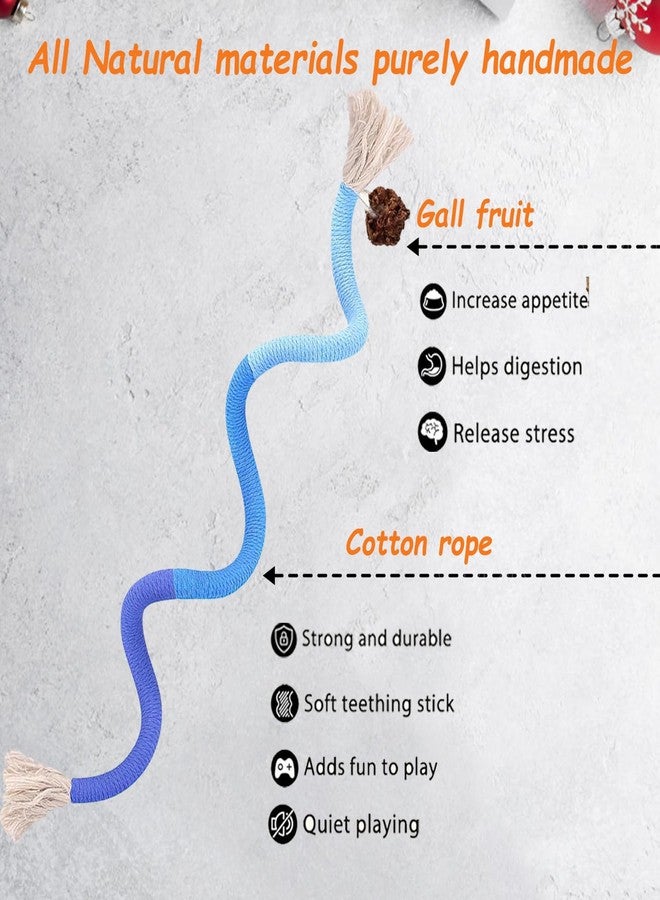 itPlus Cat Toys Chew Toys Catnip Rope Toys with Refillable Natural Catnip, Safe Teeth Cleaning Toy for Indoor Kittens Dental Care Cats Teeth Cleaning Interactive Cat Nip Kitty Toys for All Indoor Cats - Image 3