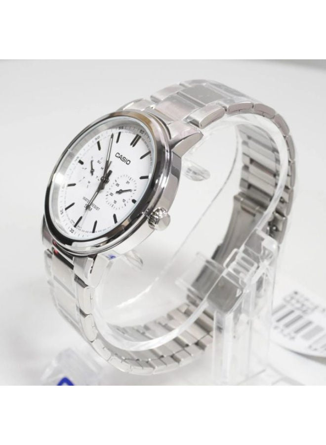 CASIO Stainless Steel Analog Wrist Watch  MTP-E335D-7EVDF - Image 2