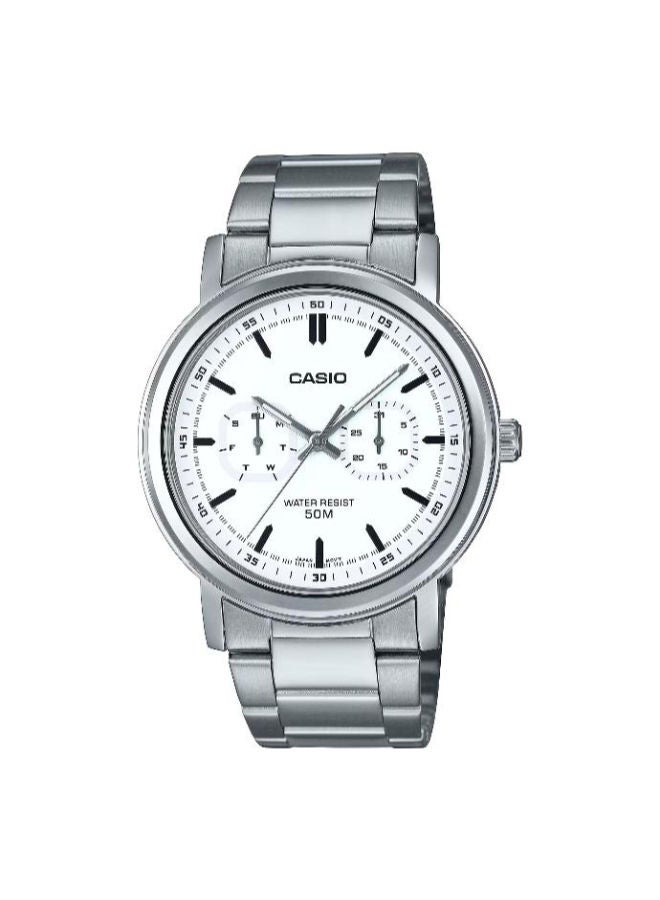 CASIO Stainless Steel Analog Wrist Watch  MTP-E335D-7EVDF - Image 1