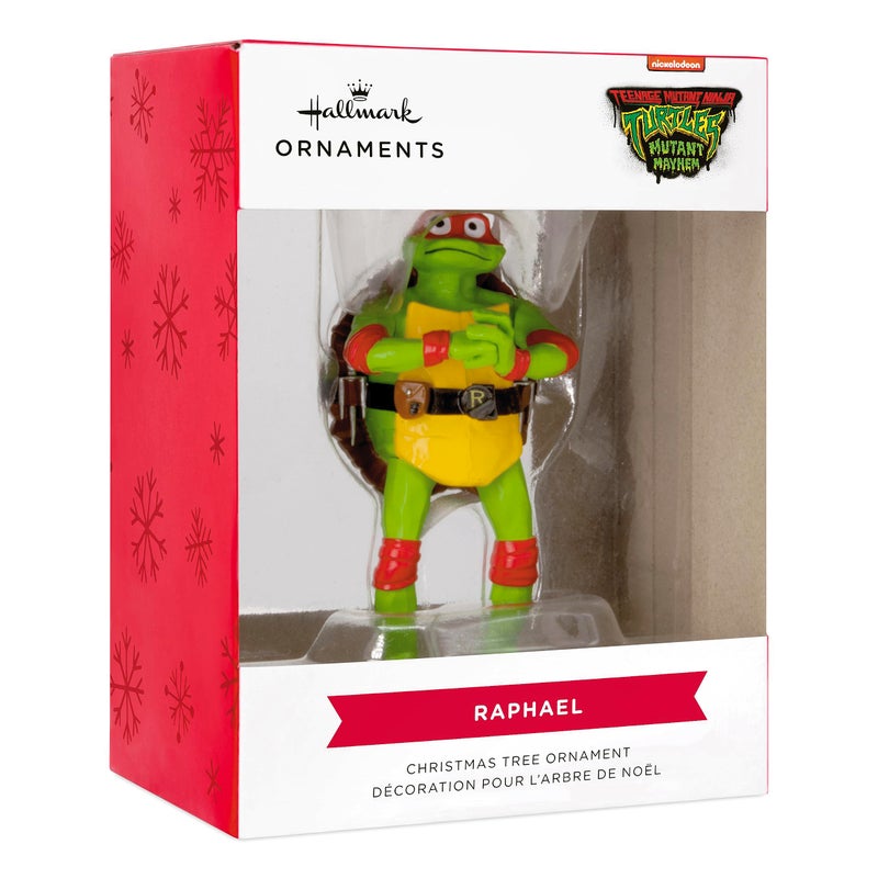 هولمارك Hallmark Teenage Mutant Ninja Turtles: Mutant Mayhem Raphael Christmas حلية - Image 3
