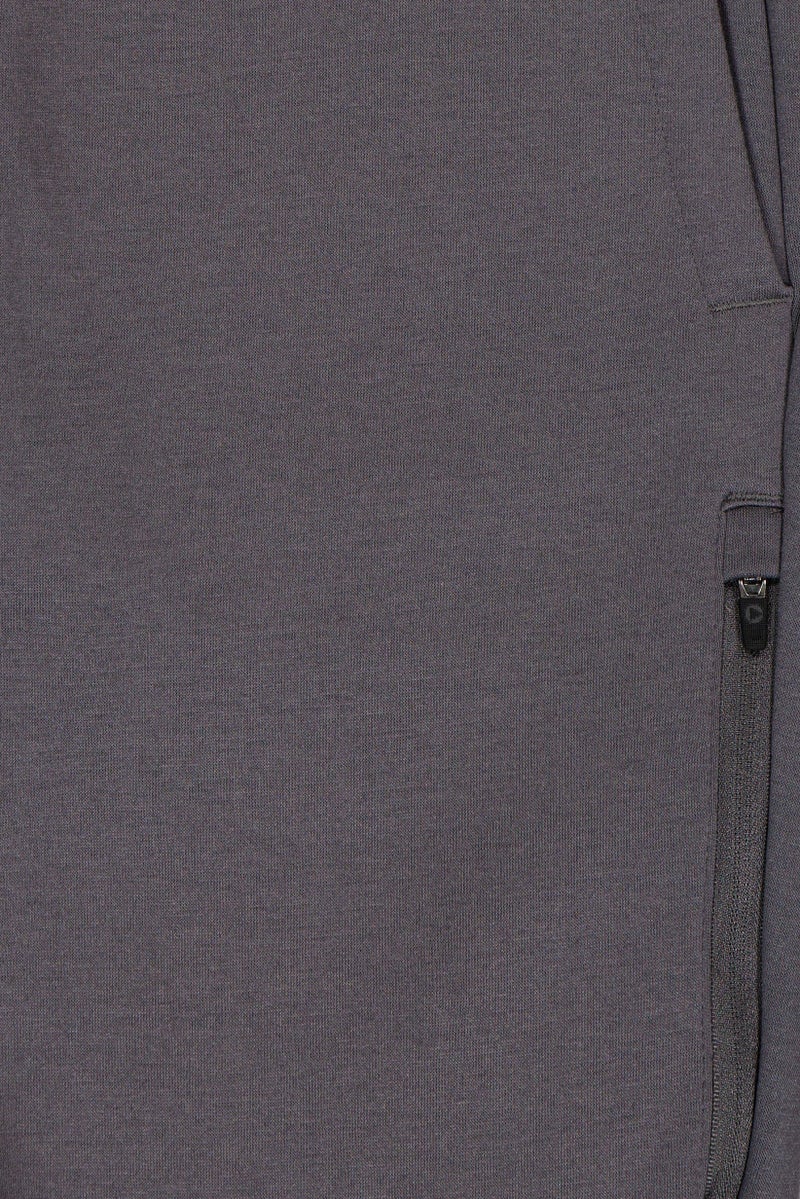 MOTION Men Sportswear Fit Outdoor Sweatpants, Dark Grey - Image 5