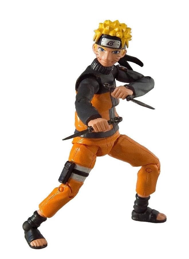 Toynami - Toynami Naruto Shippuden 4-Inch Poseable Action Figure Series 1 Naruto Action Figure - Image 1