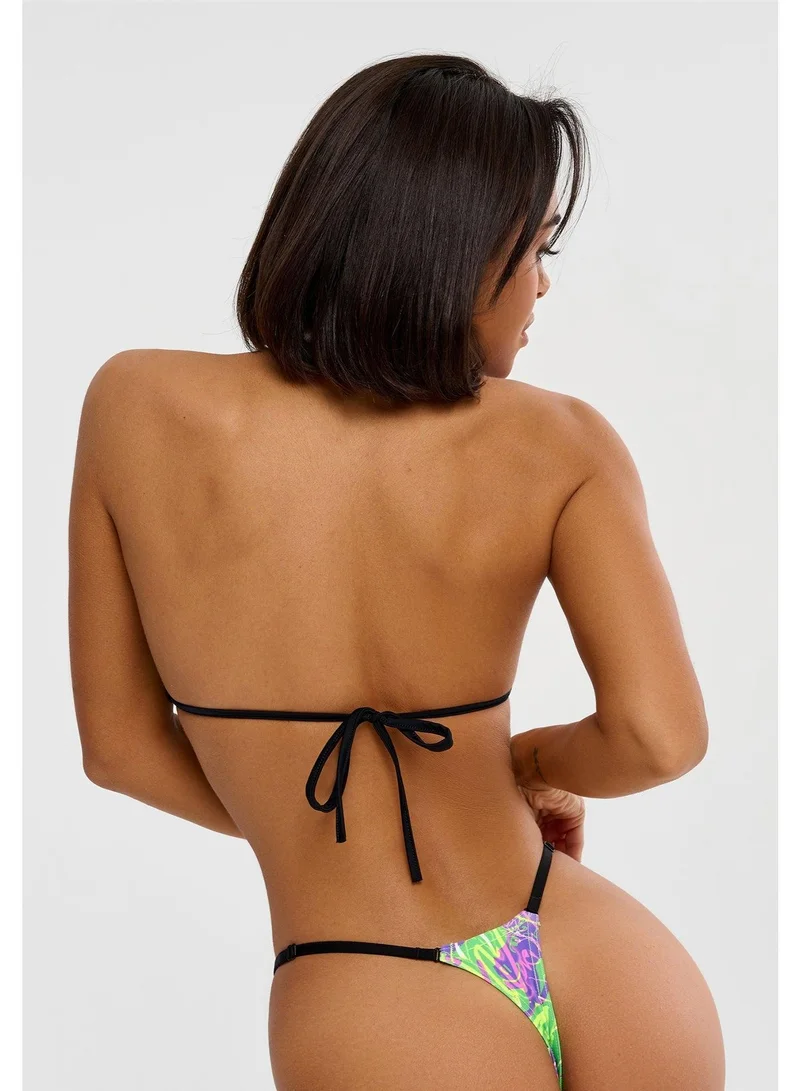 Bona Fide Bikini Green Halter Neck Bikini for Women for Women | Best Price UAE