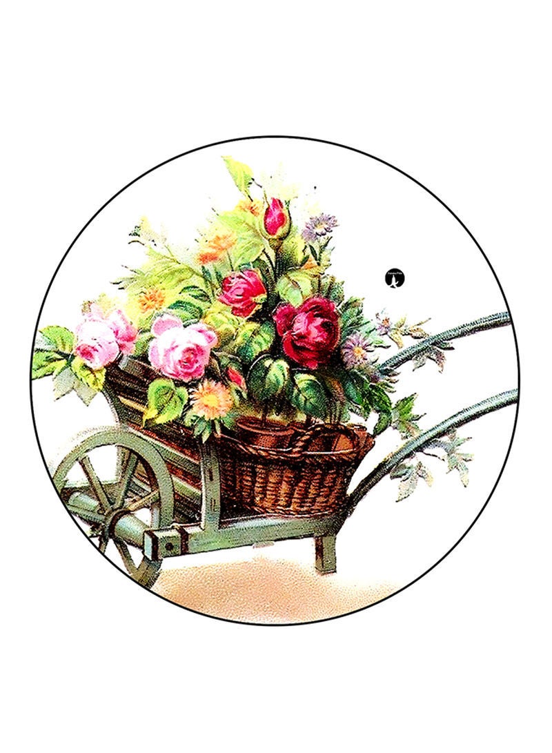 RKN Flowers Printed Mouse Pad Multicolour