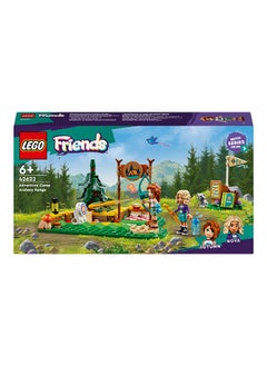 LEGO LEGO Friends Adventure Camp Archery Range Playset, Kids Building Toy with Toy Bow and Arrows for Boys and Girls 6+ Years, 2 Mini Dolls and Raccoon Figure, Kids Gift 42622  - Image 2