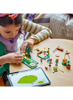 LEGO LEGO Friends Adventure Camp Archery Range Playset, Kids Building Toy with Toy Bow and Arrows for Boys and Girls 6+ Years, 2 Mini Dolls and Raccoon Figure, Kids Gift 42622  - Image 4