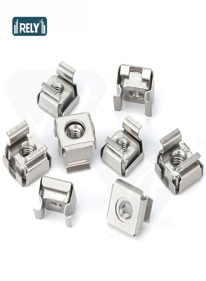 RELY+ Rely®⇒VP INDUSTRIES (Pcs-50) M6 Cage Nut Mild Steel Zinc Plated | MS Cage Floating Nuts for Racks, Computer Case Etc. - Image 4