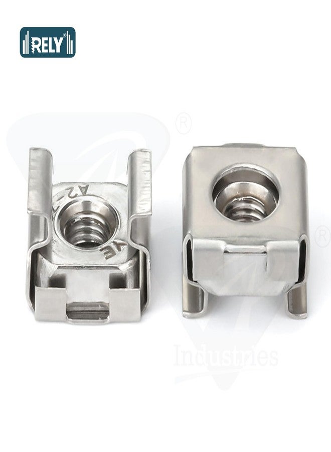RELY+ Rely®⇒VP INDUSTRIES (Pcs-50) M6 Cage Nut Mild Steel Zinc Plated | MS Cage Floating Nuts for Racks, Computer Case Etc. - Image 3