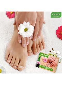 VAADI HERBALS Soothing And Refreshing Pedicure Manicure Spa Kit, Cream And Oil Set, 135G  - Image 4