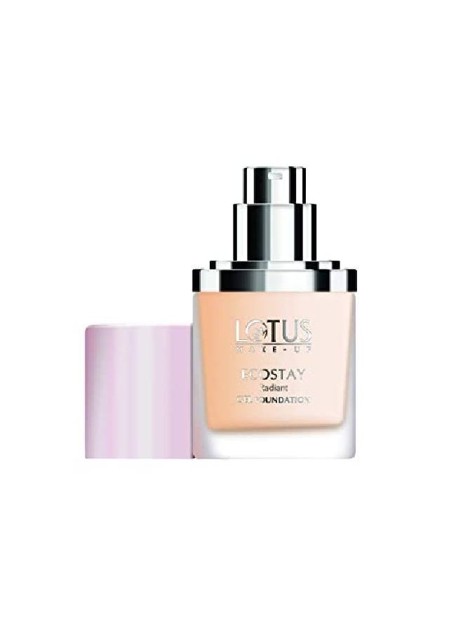 Lotus Makeup Makeup Ecostay Radiant Gel Foundation Fawn 30 Ml  - Image 1
