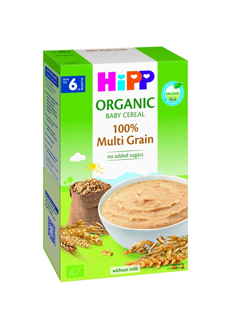 Hipp Organic Baby Cereal Multi Grain 200g - Image 1